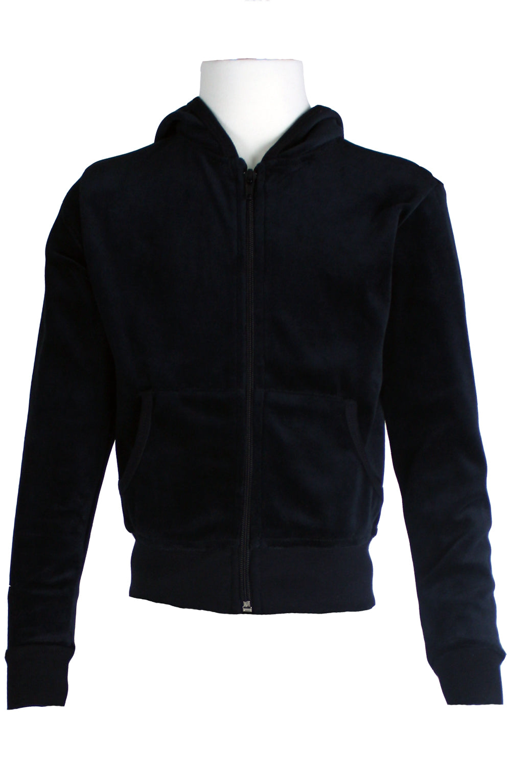 Youth Black Zip Hoodie