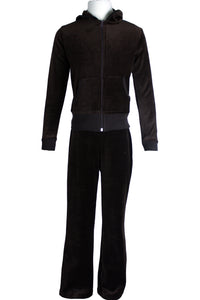 Youth Coffee Brown Zip Hoodie