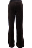 Youth Coffee Brown Velour Pants