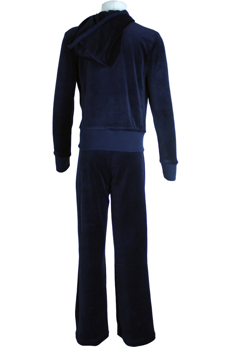 Youth Navy Blue Zip Hoodie