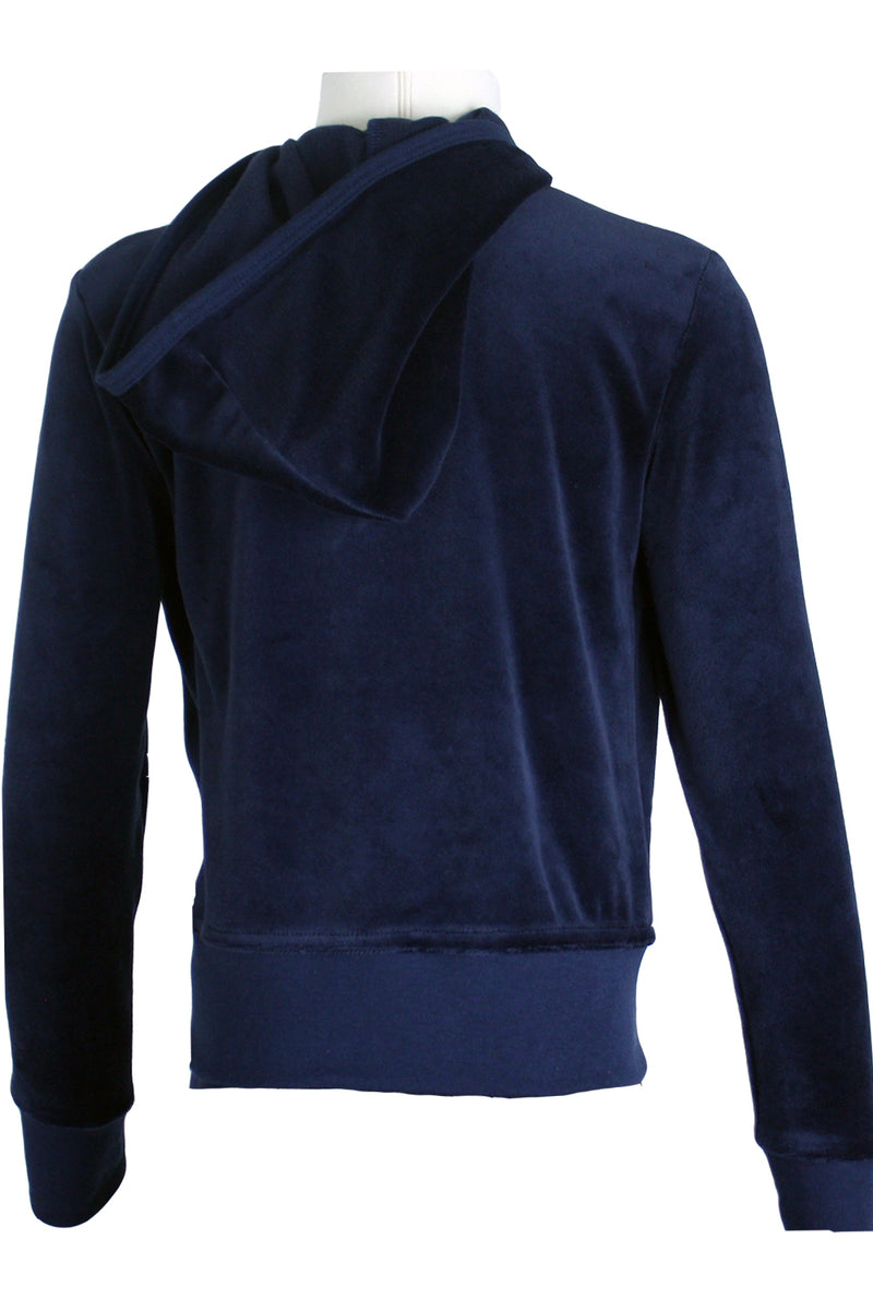 Youth Navy Blue Zip Hoodie