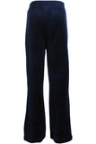 Youth Navy Blue Velour Pants